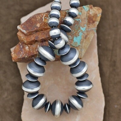 Short strand of large Navajo Pearls
