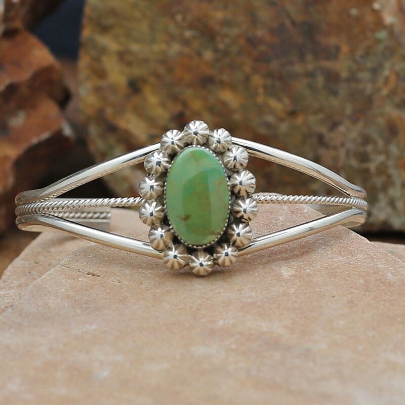 Small Royston turquoise bracelet