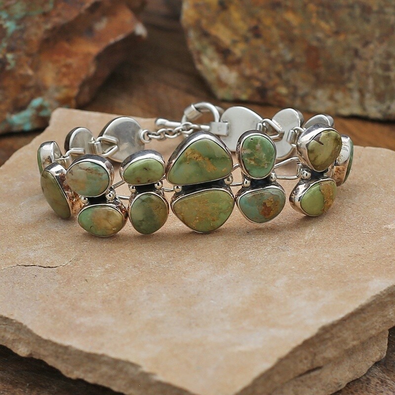 18 Stone link bracelet
