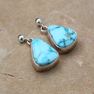 Dangle Sonoran blue earrings