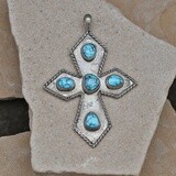 Vintage 1970&#39;s silver cross