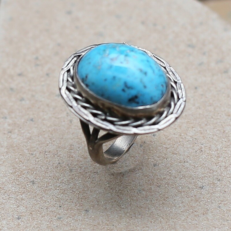 1970's Persian turquoise ring
