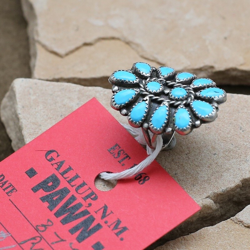 Pawn Jewelry- Navajo cluster ring