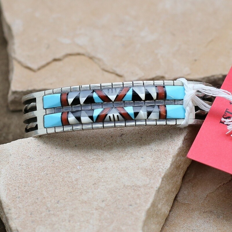 Pawn Jewelry-Zuni multicolor bracelet