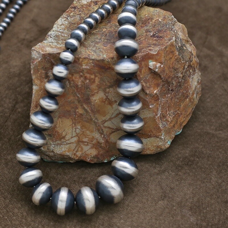 34&quot; long Navajo pearl necklace