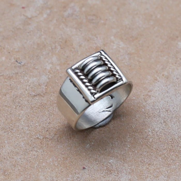 Tom Charley mini design ring, Ring Size: BIL689