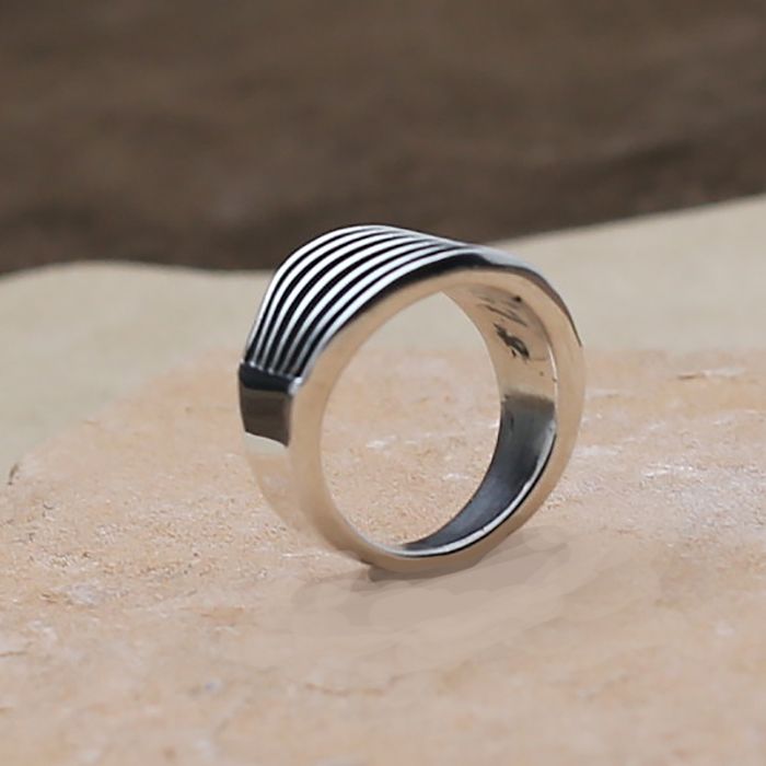 Six row channel design ring