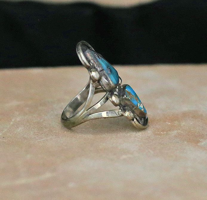 1970's Vintage  turquoise ring