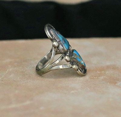 1970's Vintage  turquoise ring