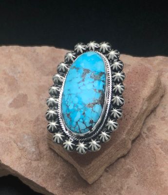 Large turquoise ring