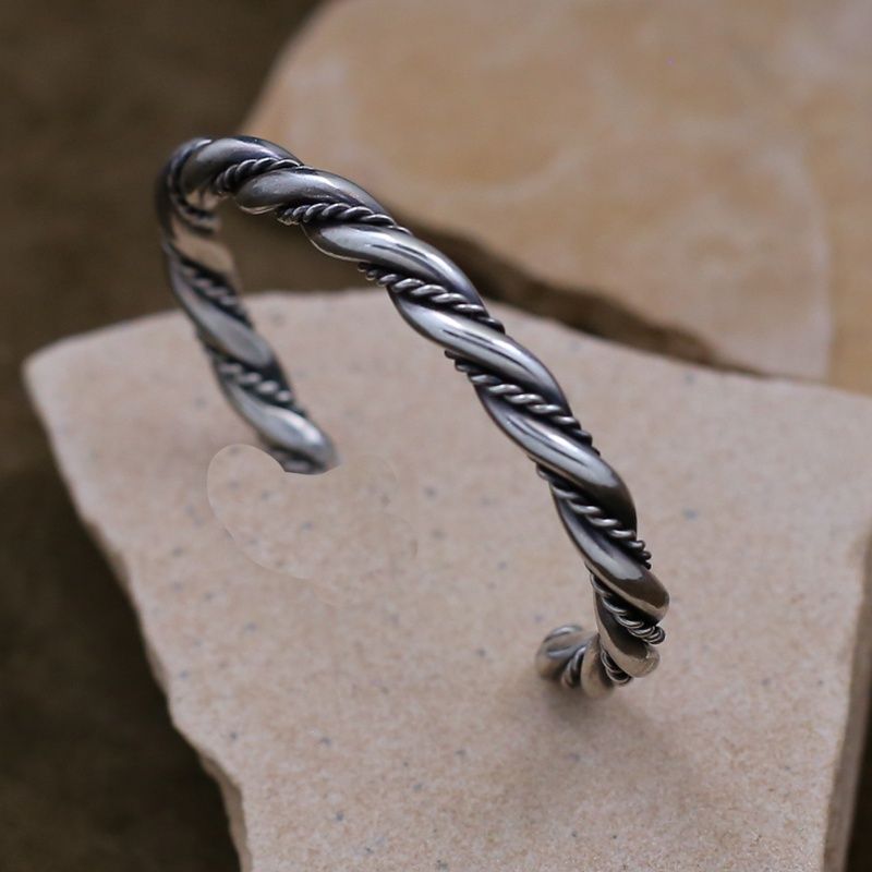 1980&#39;s twist wire bracelet