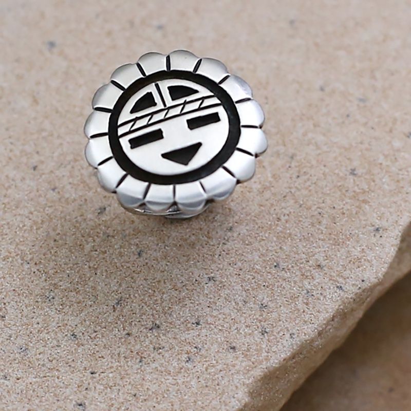 Hopi ring w/SunFace design