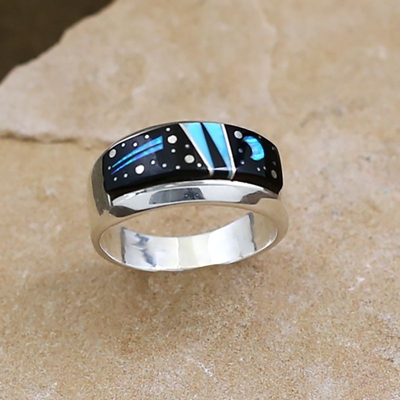 Night Sky inlay smooth edge ring