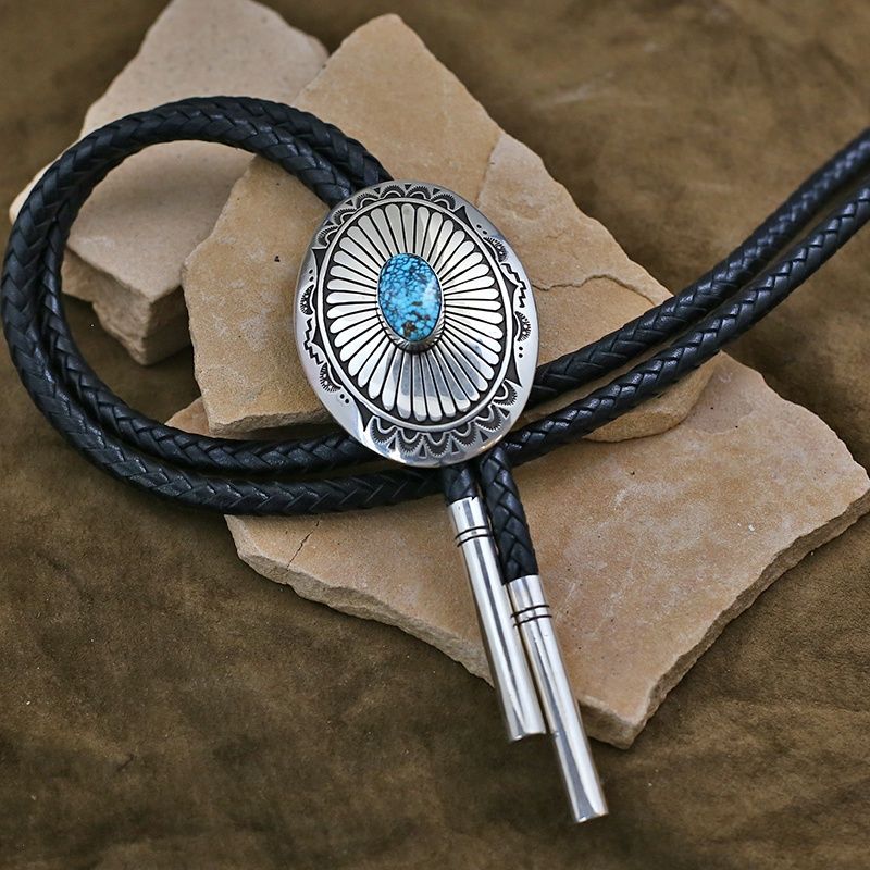 Navajo bolo tie by Charlie John