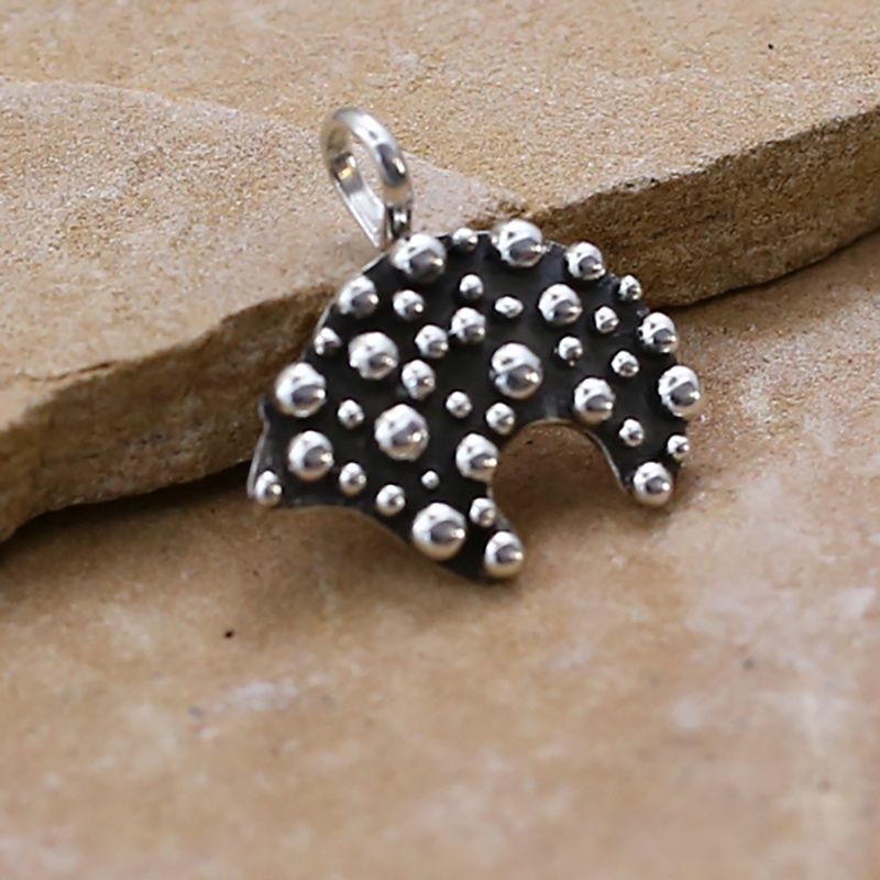 Bear fetish pendant-Rain Drop design