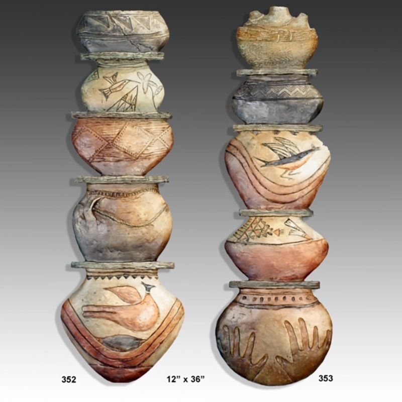 CB352 &amp; CB353 Large 5 vertical vases, Design: CB352