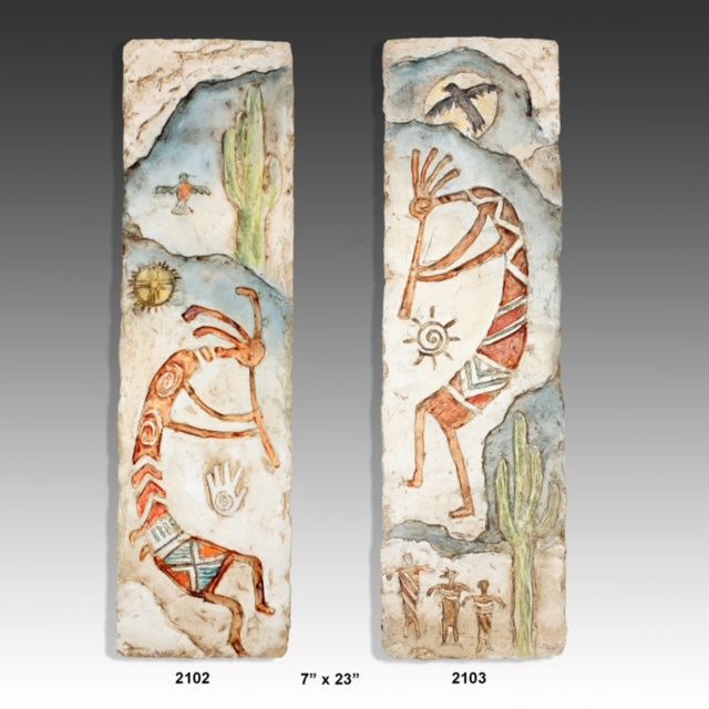 CB2102 &amp; CB2103 -  Kokopelli collage