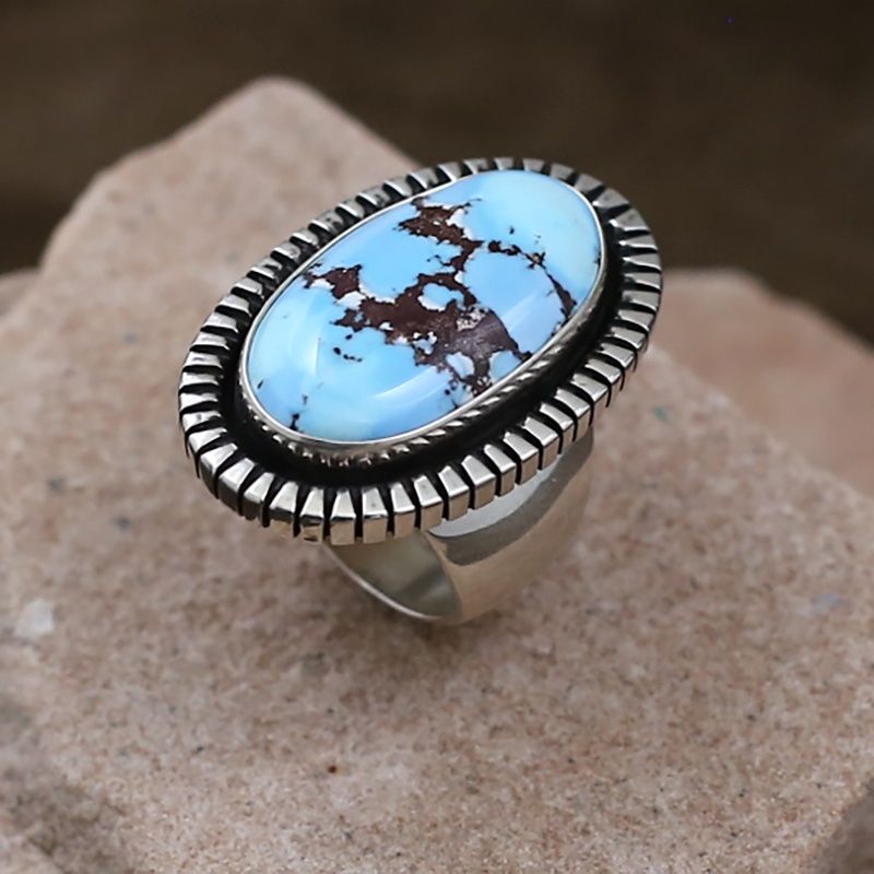 Large oval Golden hills ring- Bernyse Chavez