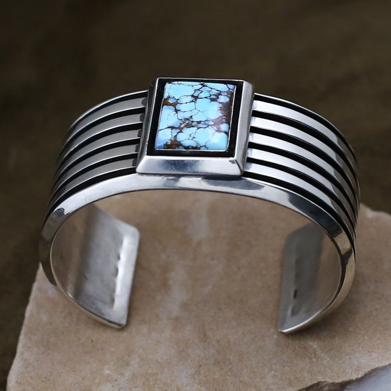 Unique design large cuff bracelet-C. Willie