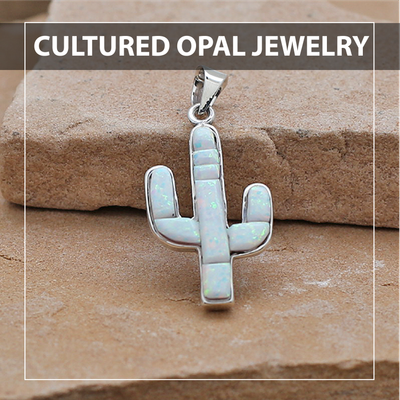 Cultured Opal Jewelry