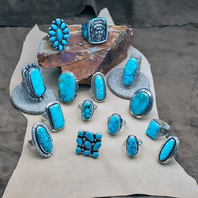 Large Night Sky pendant by Navajo artist James Lee