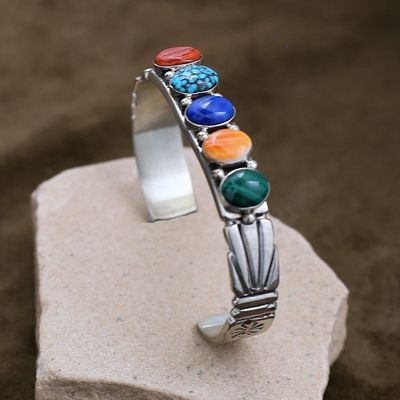 Wilson Begay multicolor bracelet