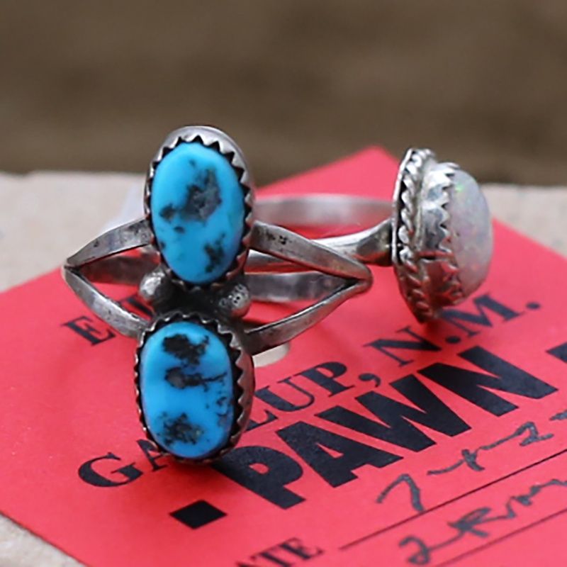 Pawn Jewelry- Navajo 2-ring set