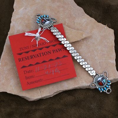 Pawn Jewelry- 1970&#39;s Zuni SunFace