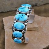 Extra large Palomino Turquoise bracelet