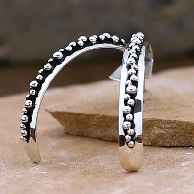 Extra large 1/2&quot; hoop earrings