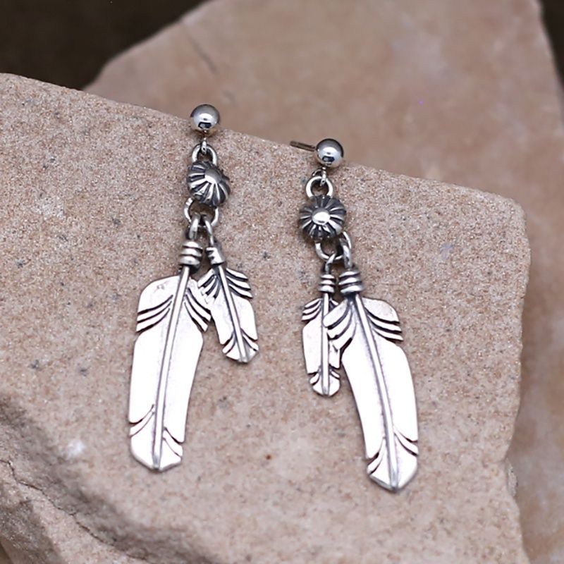 Double dangle earrings