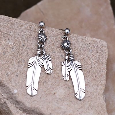 Double dangle earrings