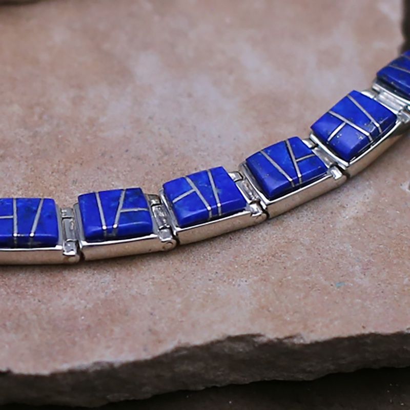Empress necklace w/Lapis inlay