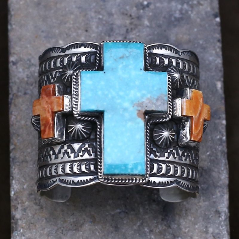 Extra large cross bracelet- Andy Cadman