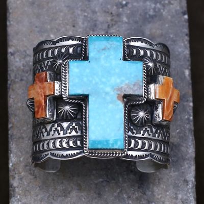 Extra large cross bracelet- Andy Cadman
