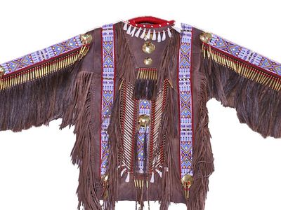 War Shirt brown leather