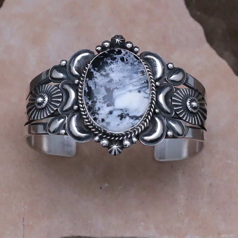 White Buffalo bracelet by Derrick Gordon