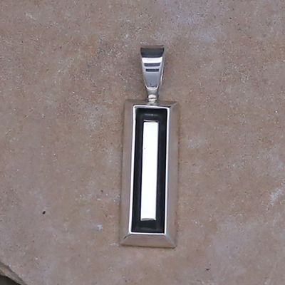 Rectangular channel pendant