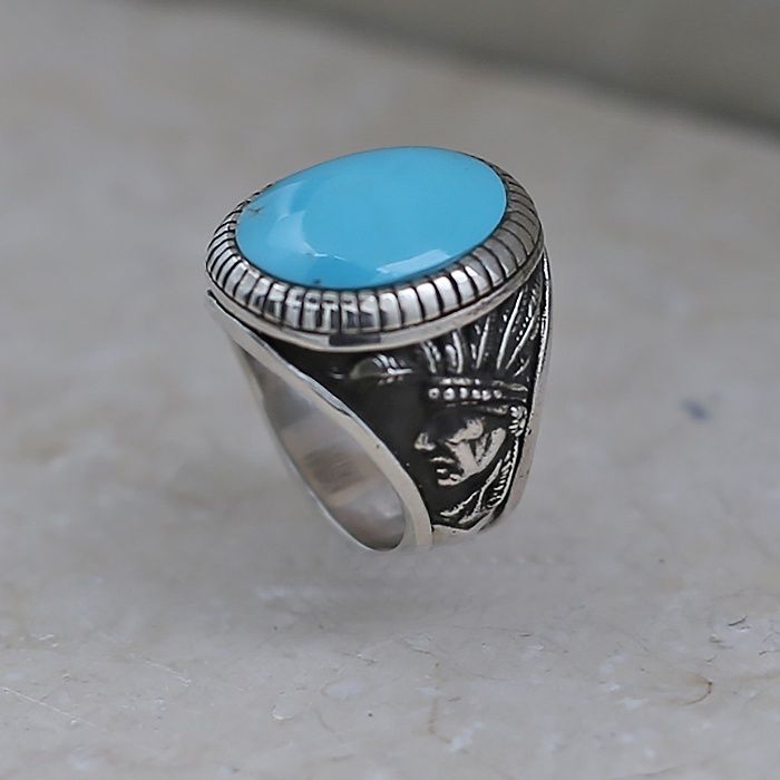 Turquoise chief ring