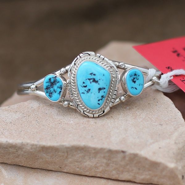 3-stone Navajo bracelet-Pawn Jewelry