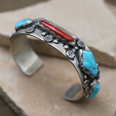 Vintage Navajo Large Thunderbird Pin – Turquoise Pony