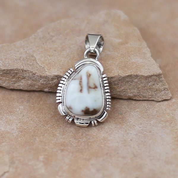 Small Dry Creek turquoise pendant