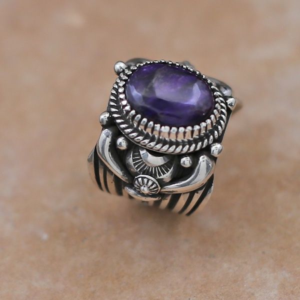 Delbert Gordon ring with Sugilite