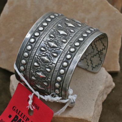 Pawn Jewelry-Navajo wide bracelet