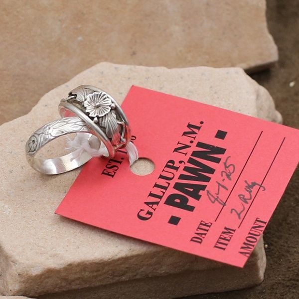 2- Silver ring set-Pawn Jewelry