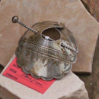 Navajo hair cone-Pawn Jewelry