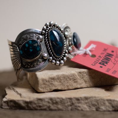 Large 3 stone cuff