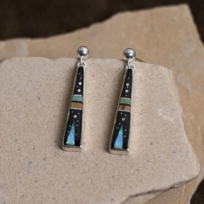 Nightsky Dangle Post Earrings