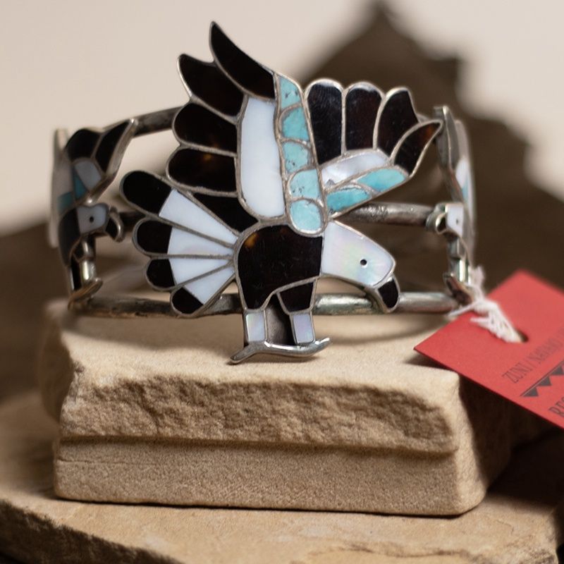 Family of Eagles Cuff Bracelet