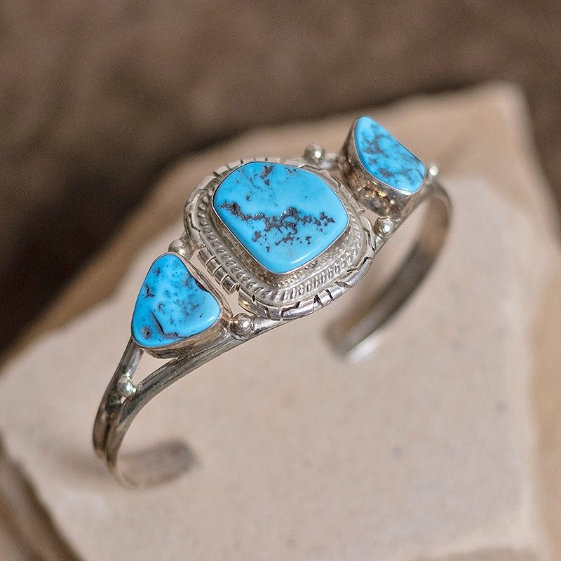 3- stone Navajo Bracelet